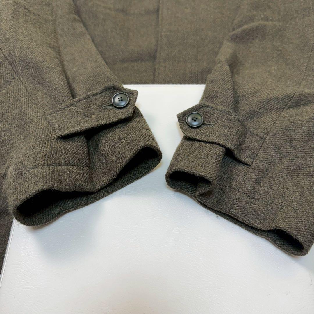 ジャーナルスタンダード レリューム バルマカーンコート カーキ コーデュロイ L