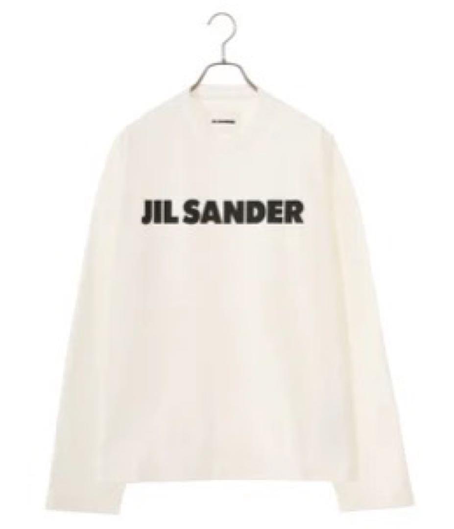 JIL SANDER ロゴ入り長袖ロンT XL