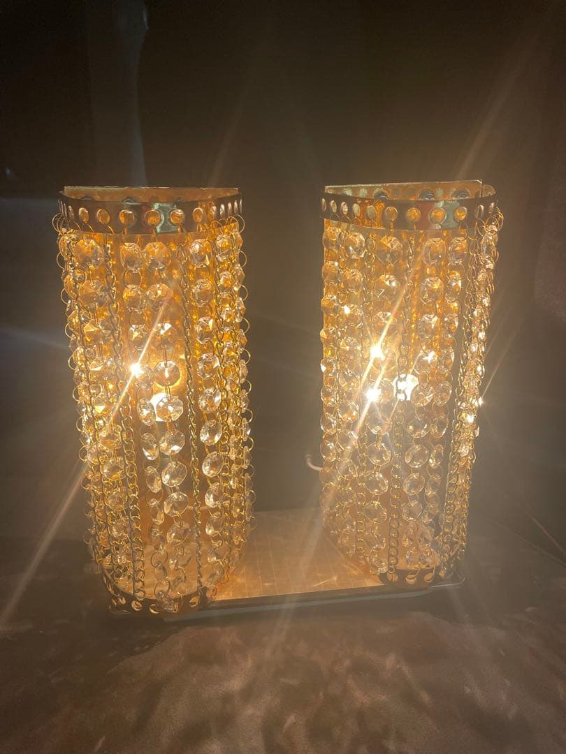 壁掛け丸型シャンデリア