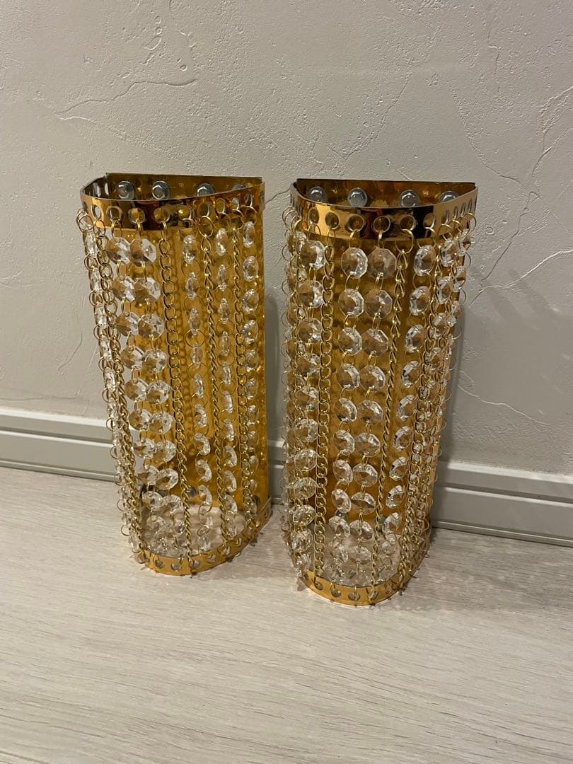 壁掛け丸型シャンデリア