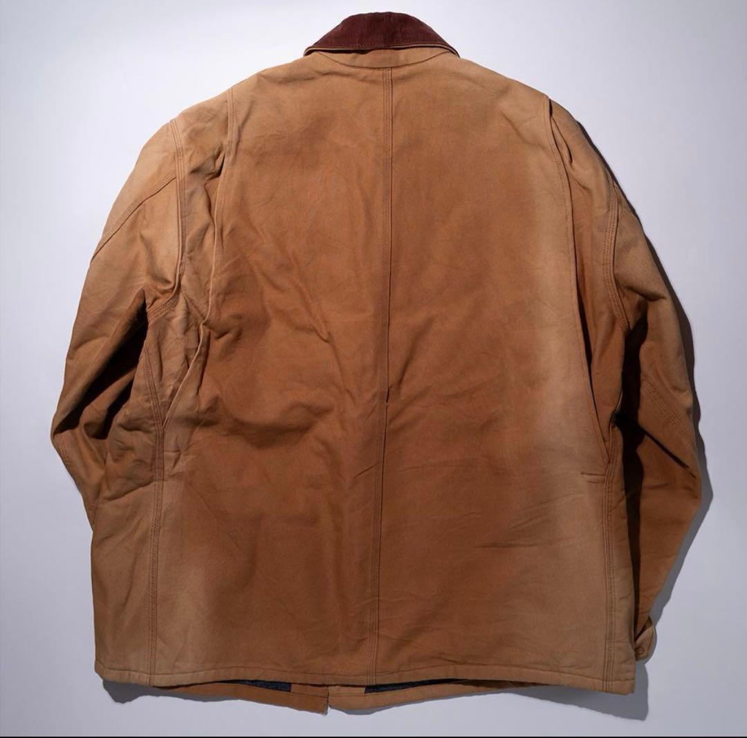 カーハート フェード 刺繍 ミシガンチョアコート リアルワーカー