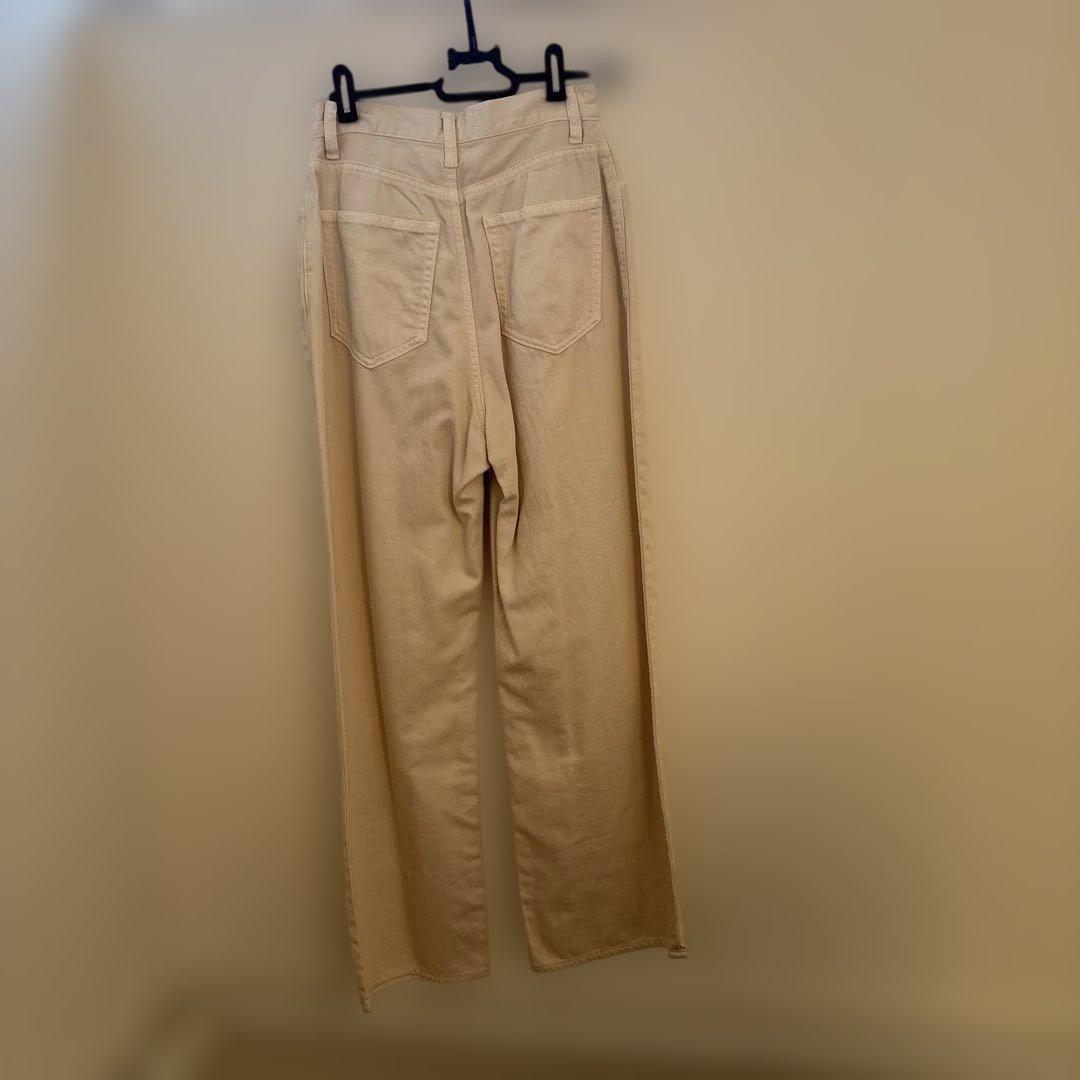 CLANE MINAMI TANAKA DENIM PANTS 0size 白