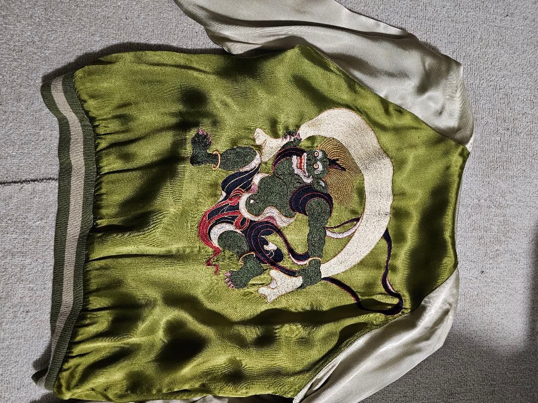 スカジャン 風神雷神　Lサイズ