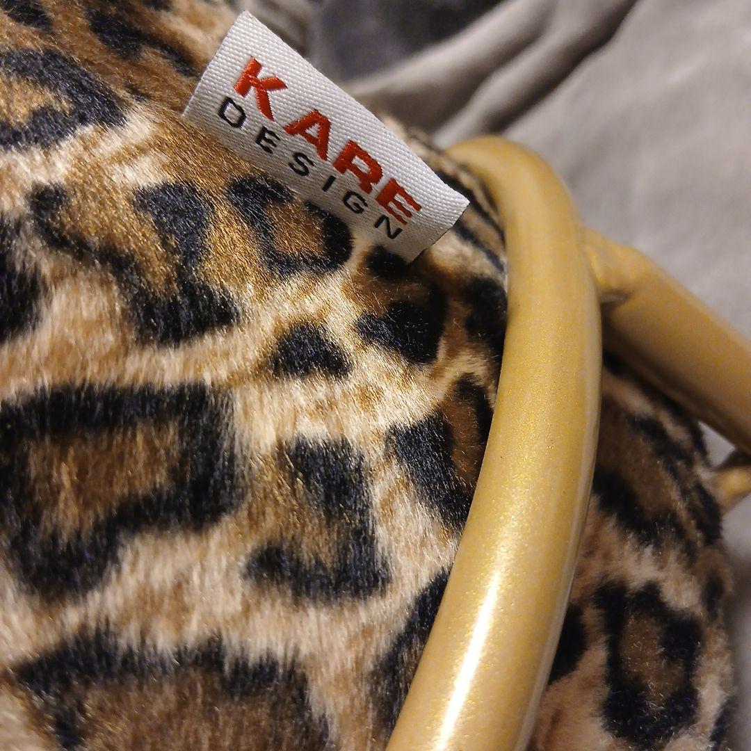 KARE DESIGN　カレ　ディーバレオ　ドッグ　キャットベッド　レオパード柄