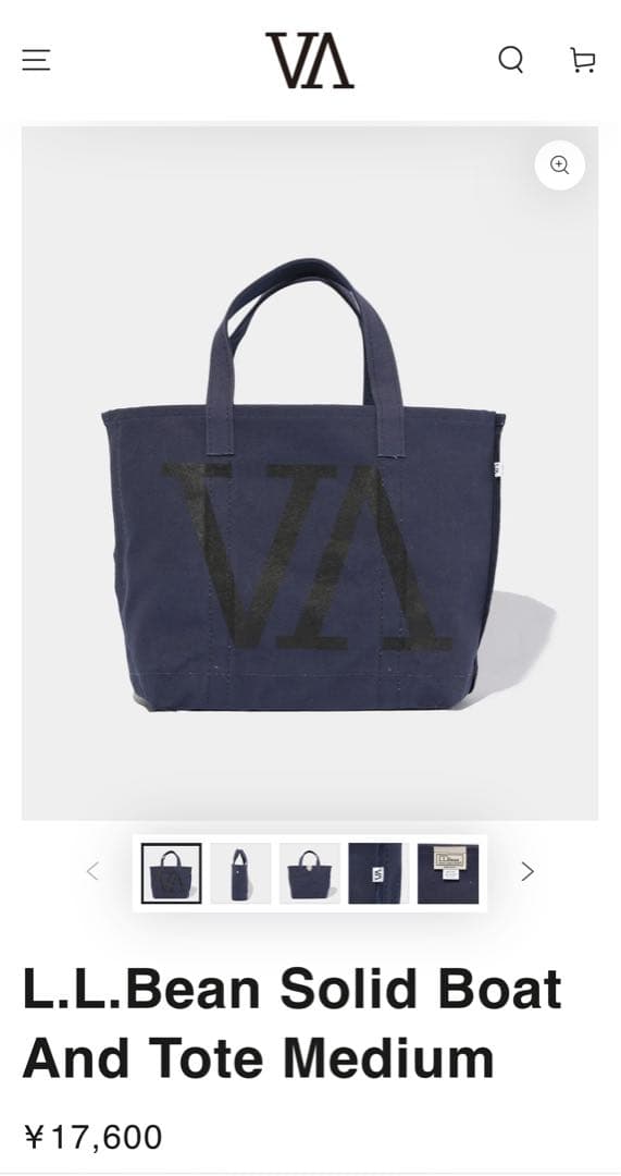 VA L.L.Bean トート　フラグメント　vatokyo fragment