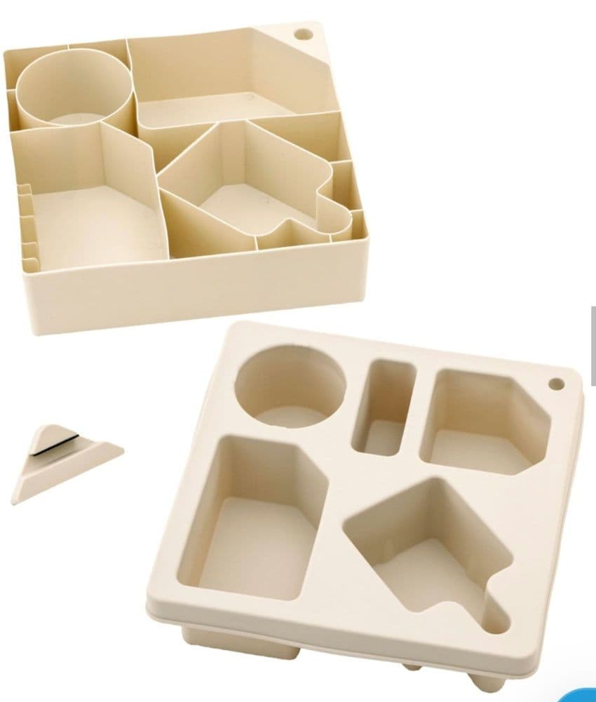 【新品】　3COINS　だら活　スマホスタンド付きマルチトレイ　2個セット