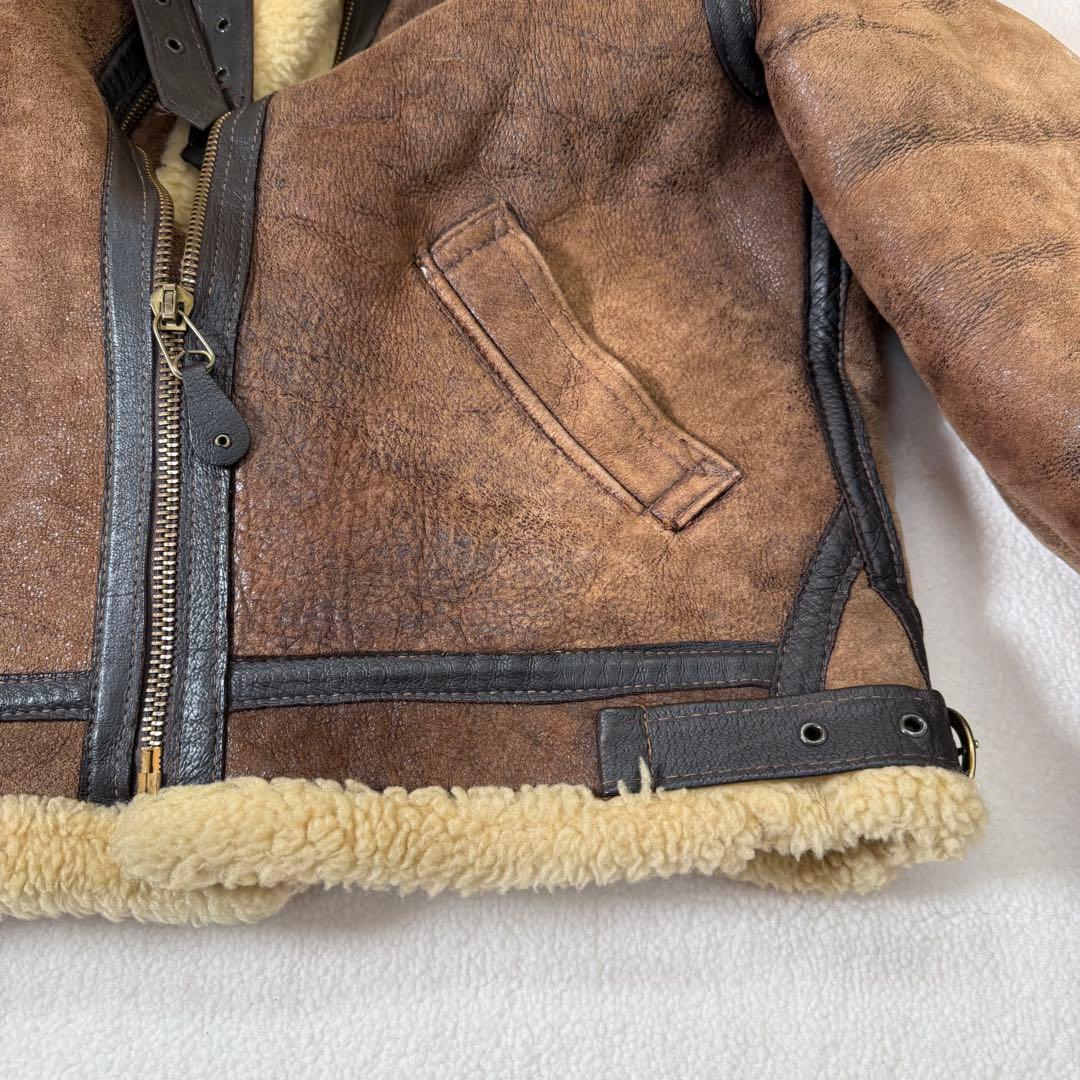 Schott B-3 フライトジャケット ムートンジャケット　サイズ40