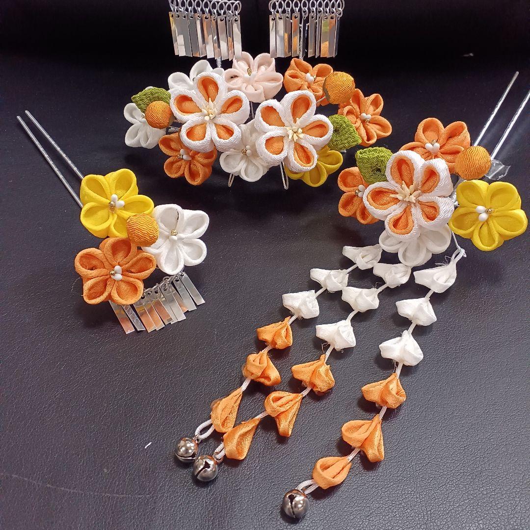 新品【七五三】和装髪飾り　勝山かんざし　簪　日本髪　日本舞踊　お正月　ハレの日