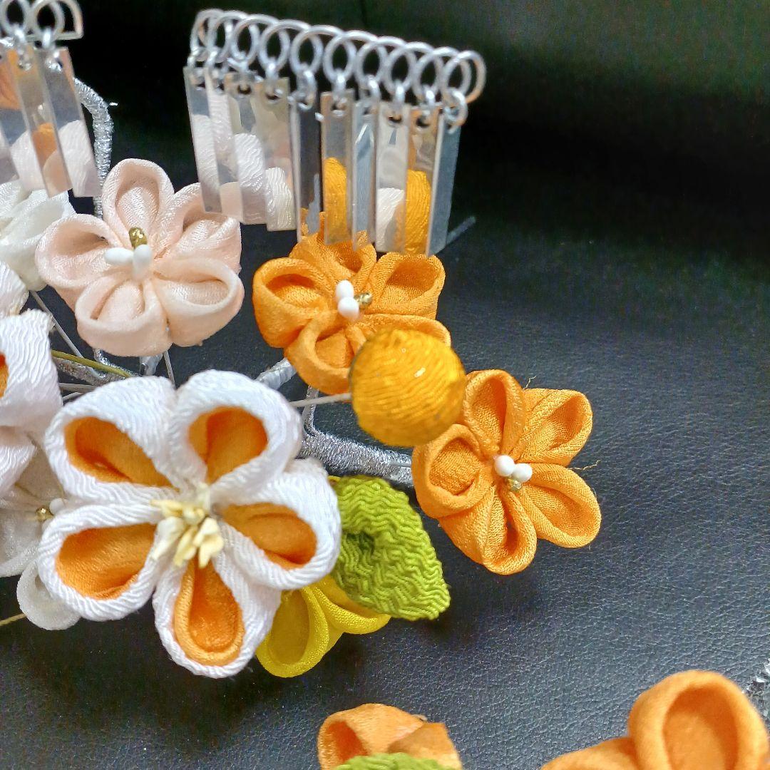 新品【七五三】和装髪飾り　勝山かんざし　簪　日本髪　日本舞踊　お正月　ハレの日