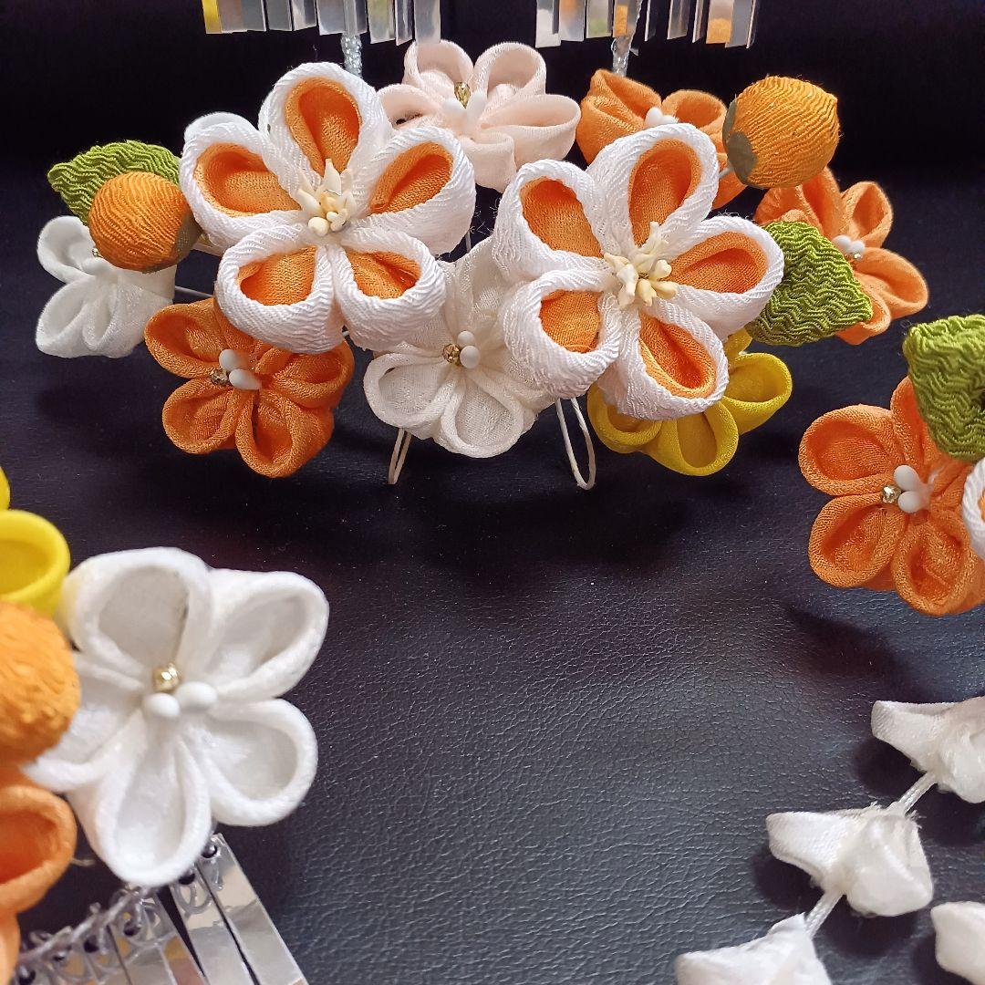 新品【七五三】和装髪飾り　勝山かんざし　簪　日本髪　日本舞踊　お正月　ハレの日