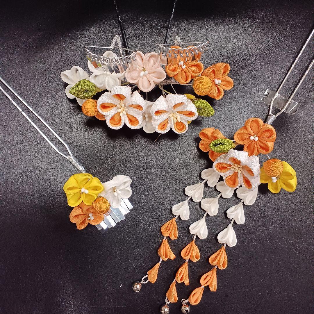 新品【七五三】和装髪飾り　勝山かんざし　簪　日本髪　日本舞踊　お正月　ハレの日