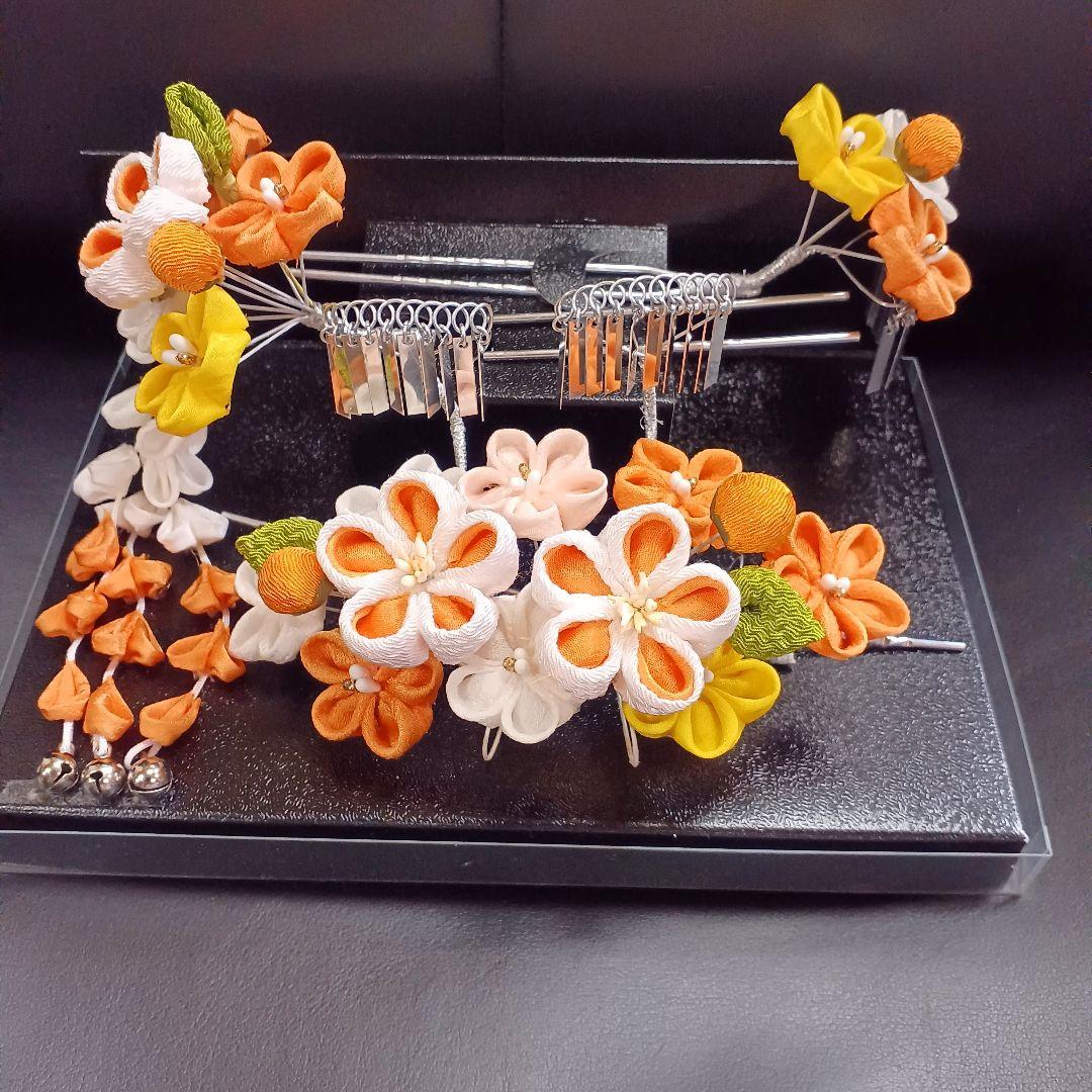 新品【七五三】和装髪飾り　勝山かんざし　簪　日本髪　日本舞踊　お正月　ハレの日