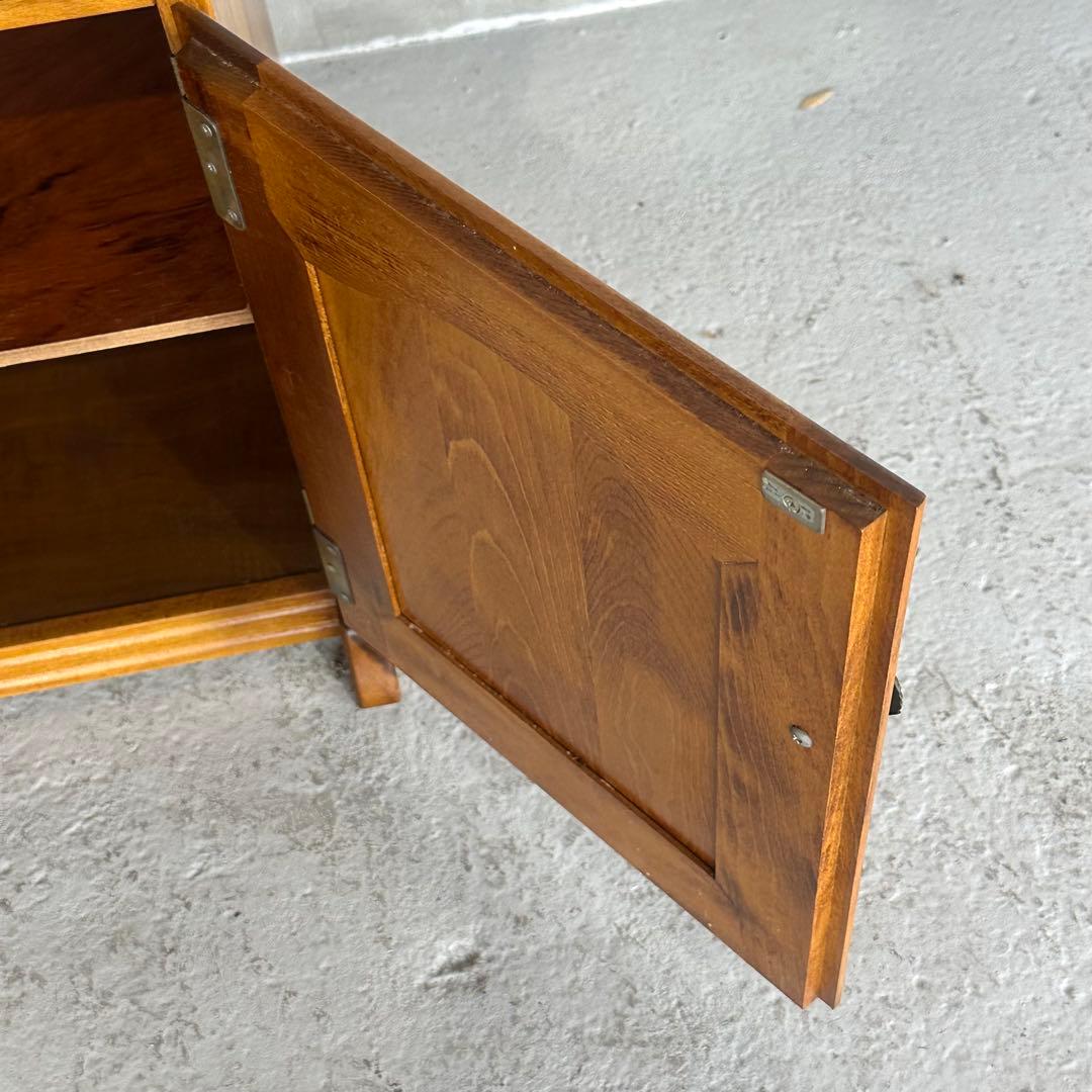 ★karimoku★ カリモク コロニアル 電話台 キャビネット｜高級木製家具