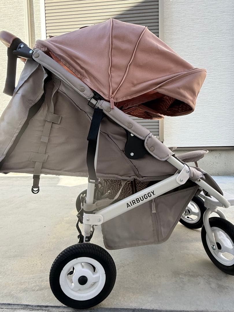 値下げ【美品】AIRBUGGY エアバギー　ココダブルベビーカー ピンク
