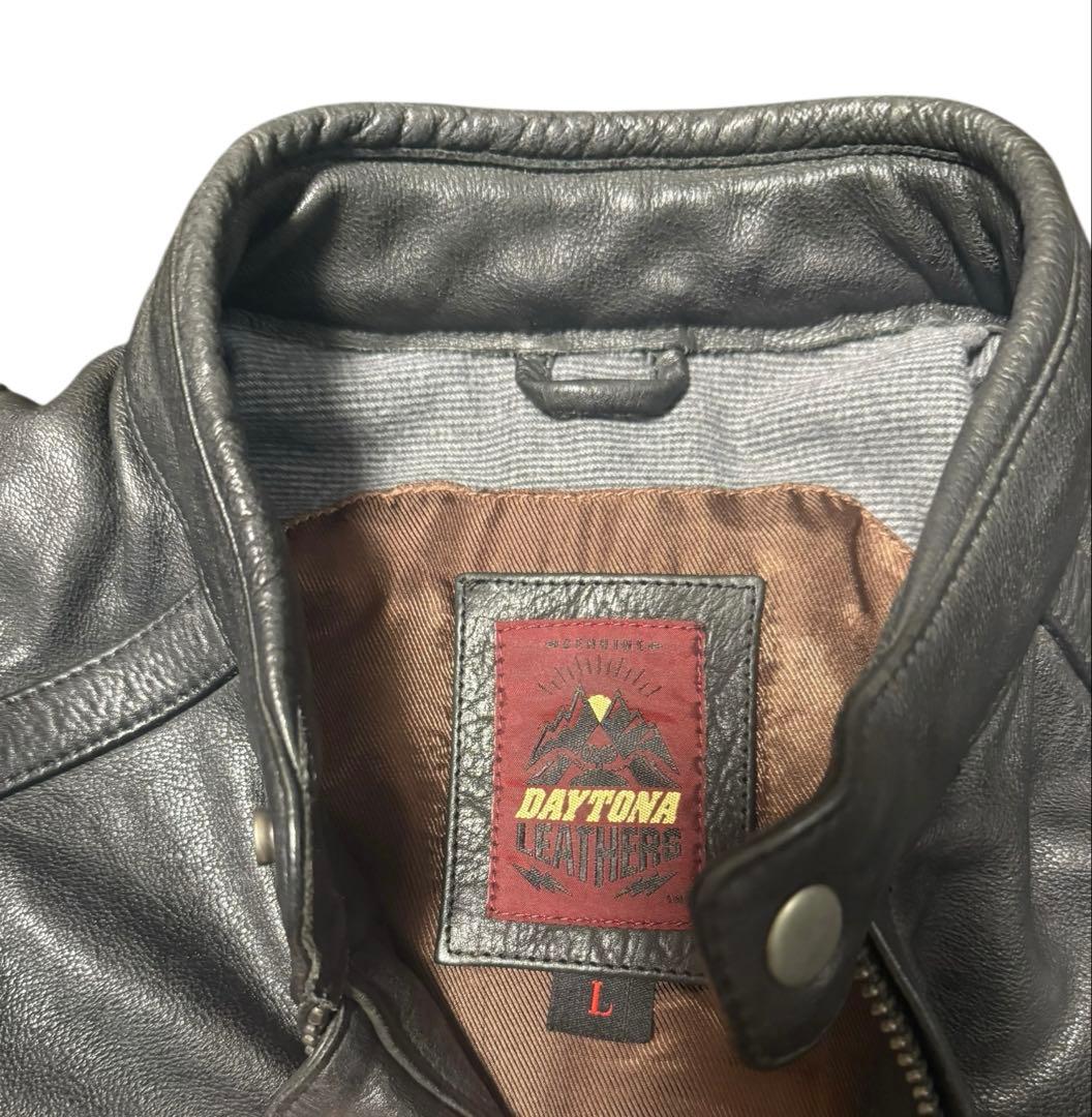 デイトナ カフェライダースジャケット DL-006 レザージャケット 牛革 L