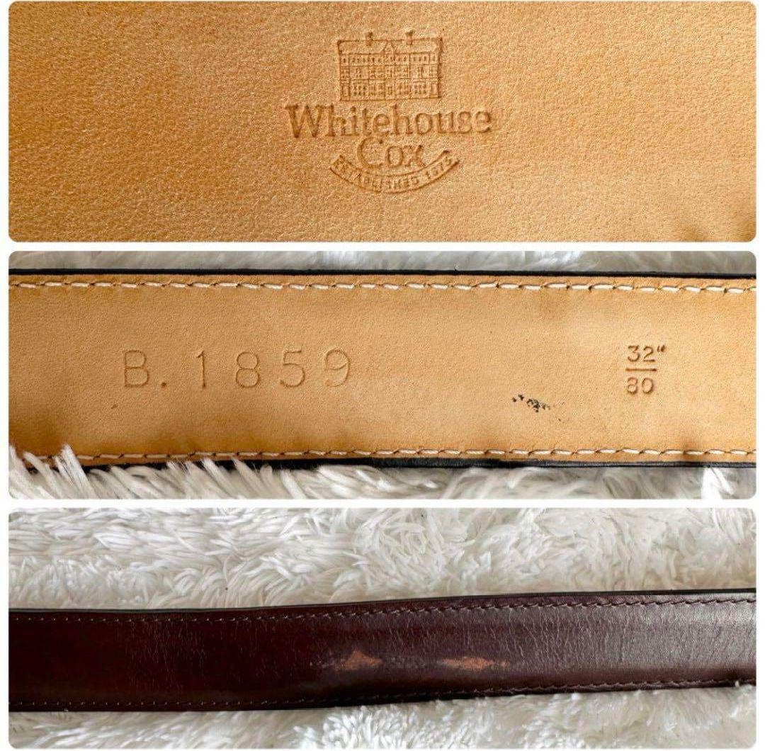 ホワイトハウスコックス　ベルト イタリア製