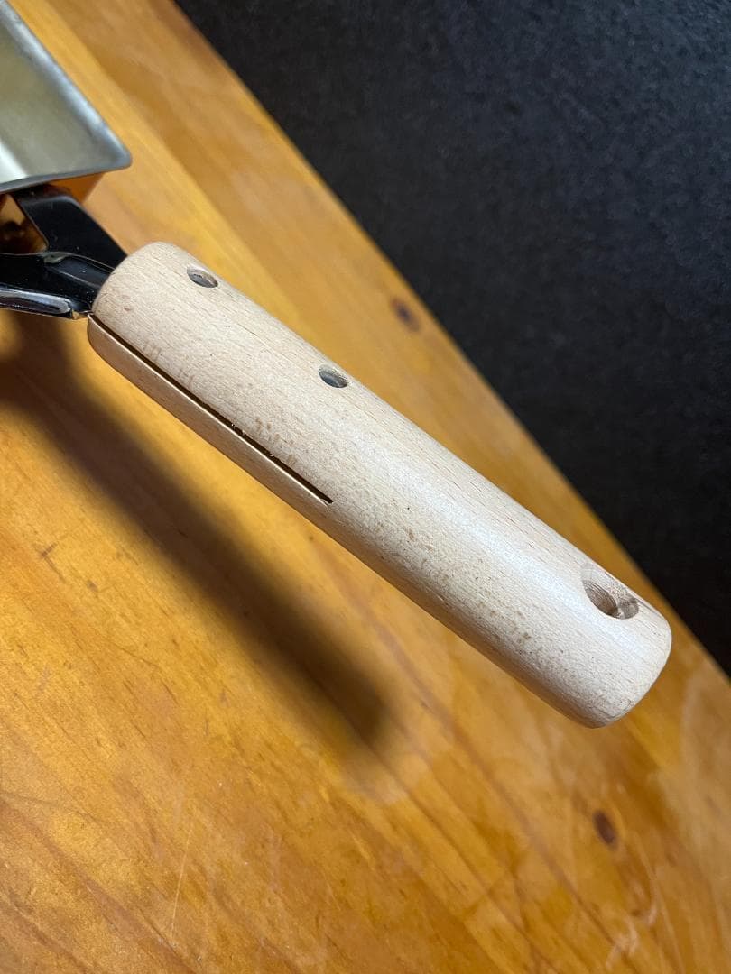 【ほぼ未使用】　EPON/エポン　純銅製　卵焼き器　持ち手（天然木）