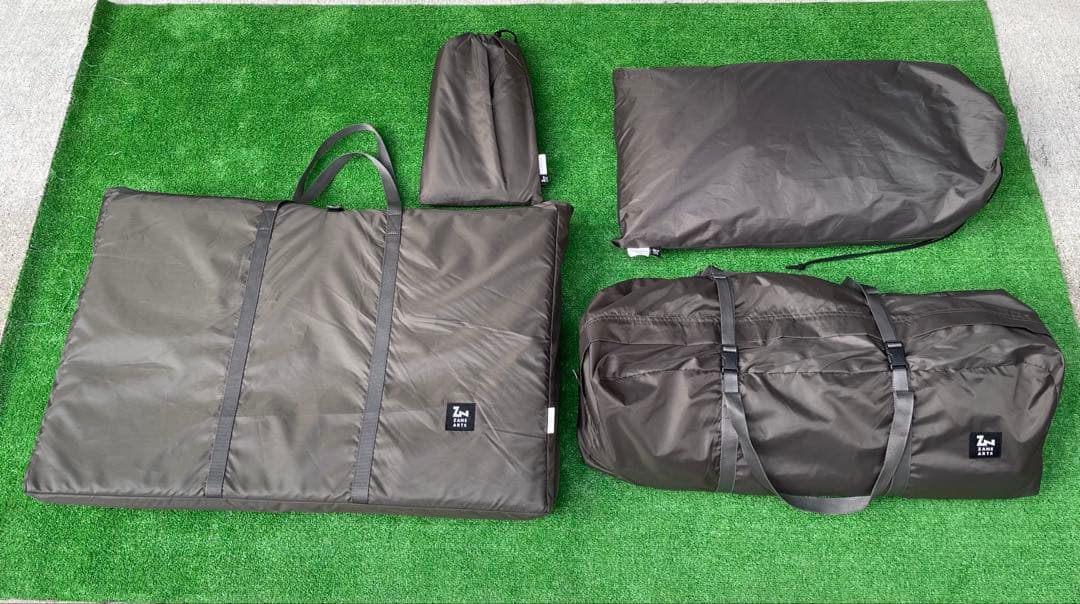 【美品】ZANE ARTS GIGI-2 ゼインアーツ ギギ2　テント4点セット