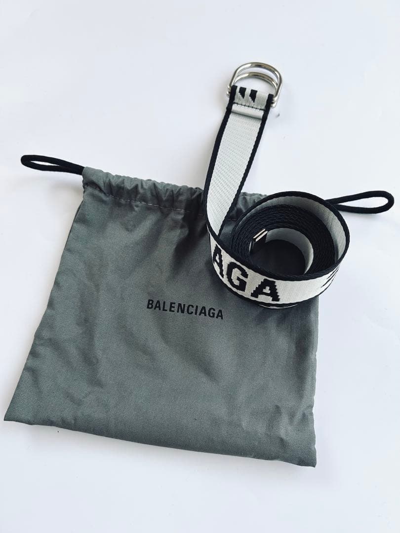 BALENCIAGA バレンシアガＤリングロゴロングベルト