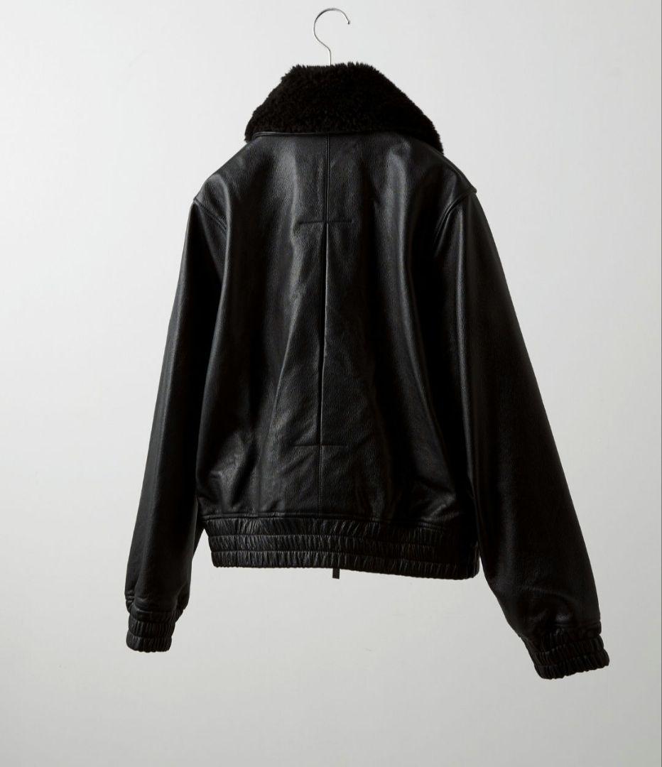【CLEL】 牛革/カウレザー G-1ブルゾン
