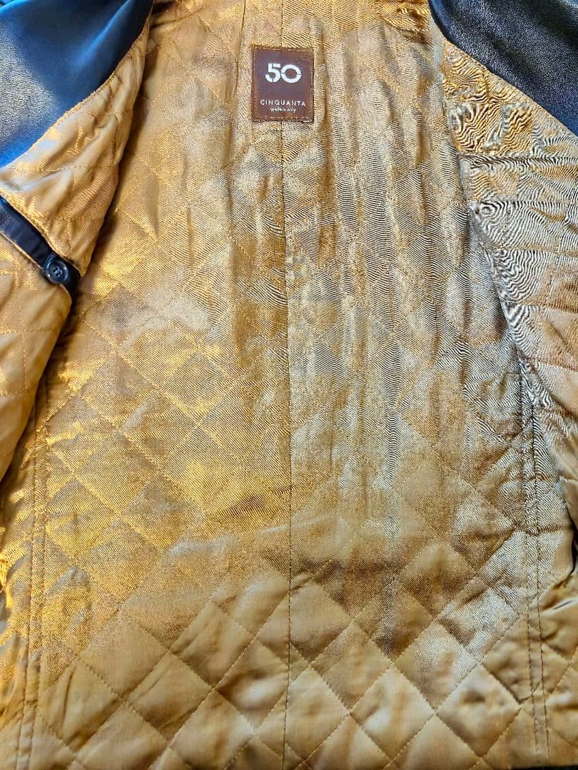 チンクアンタ ダブルライダース 36サイズ Made in Italy