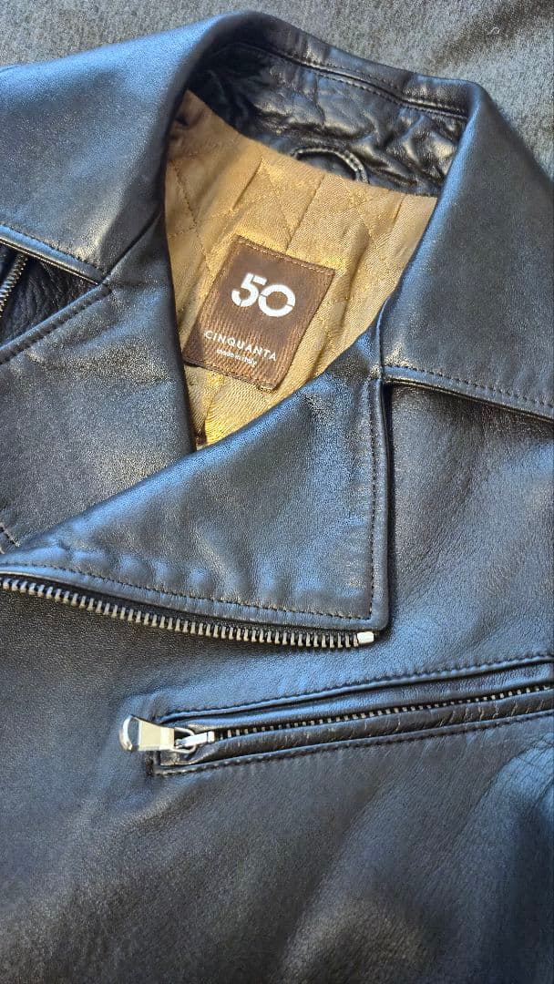 チンクアンタ ダブルライダース 36サイズ Made in Italy