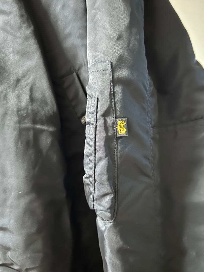 ALPHA INDUSTRIES ブラックX-LARGE N -3B