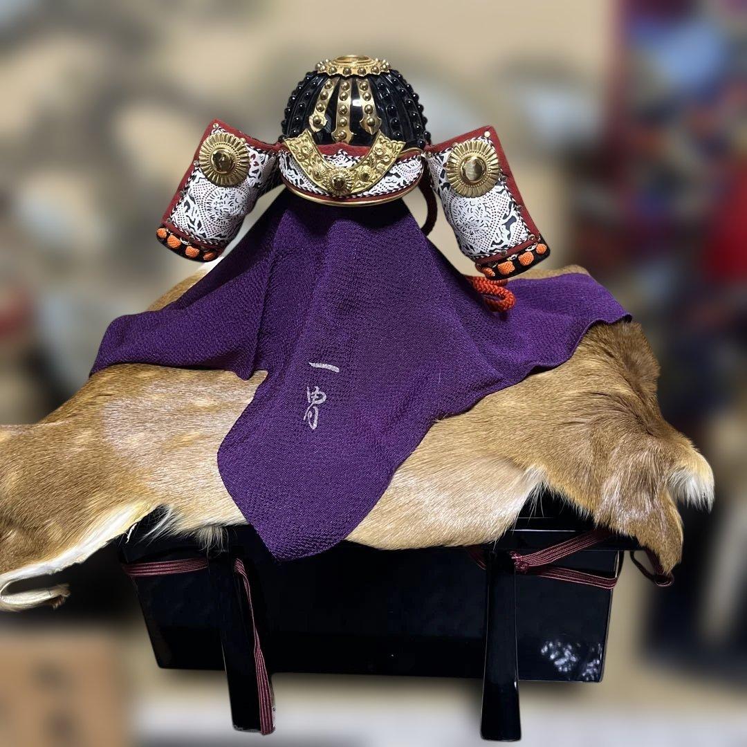 バラ売可 真多呂人形 加藤一冑作 兜飾り 五月人形