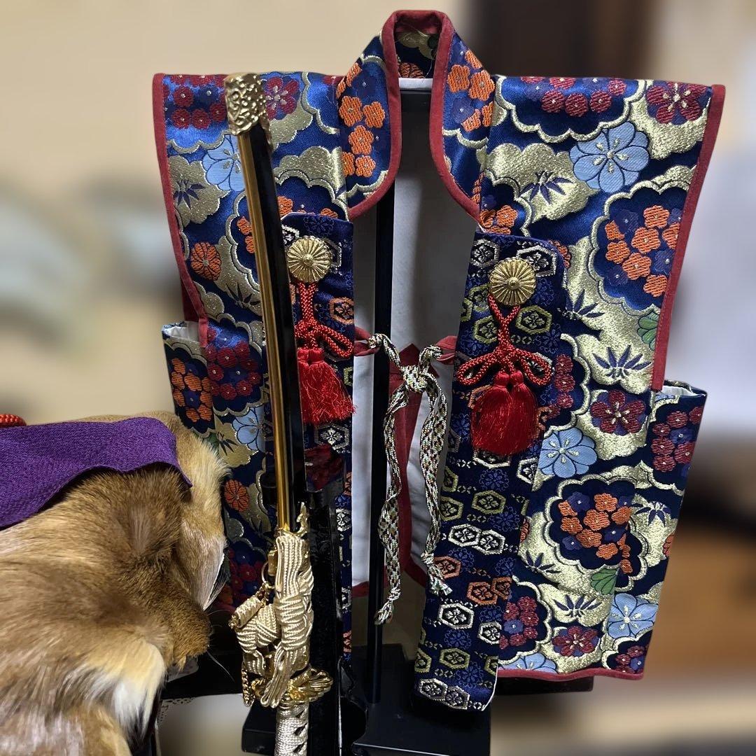 バラ売可 真多呂人形 加藤一冑作 兜飾り 五月人形