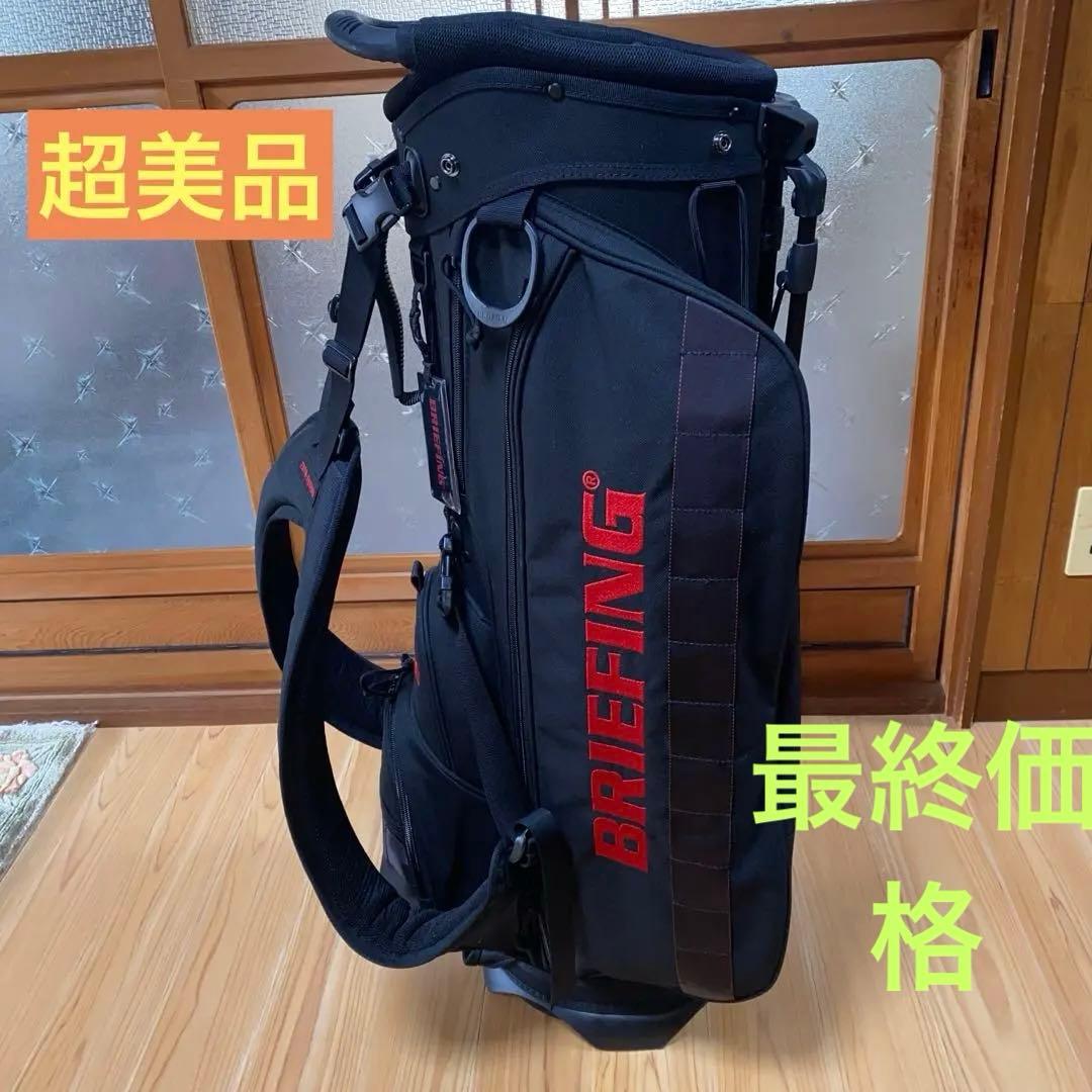 美品‼️CR-4 #03 ブラック キャディバッグ ブリーフィング