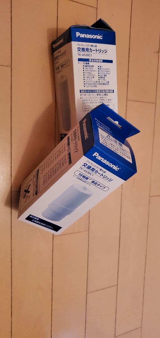 Panasonic TK-AS30C1 アルカリ整水器 浄水器カートリッジ 2個