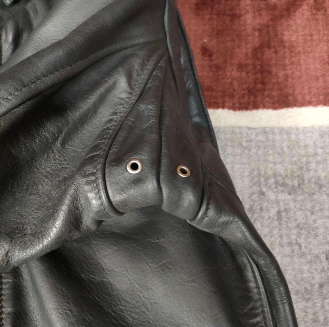 美品　人気 Schott　641 牛タグ　３４ ヘビーステアハイド　ライダース