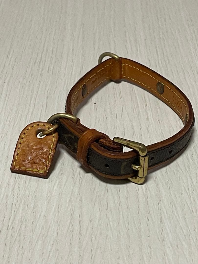 LOUIS VUITTON ルイ ヴィトン モノグラム 首輪 リード