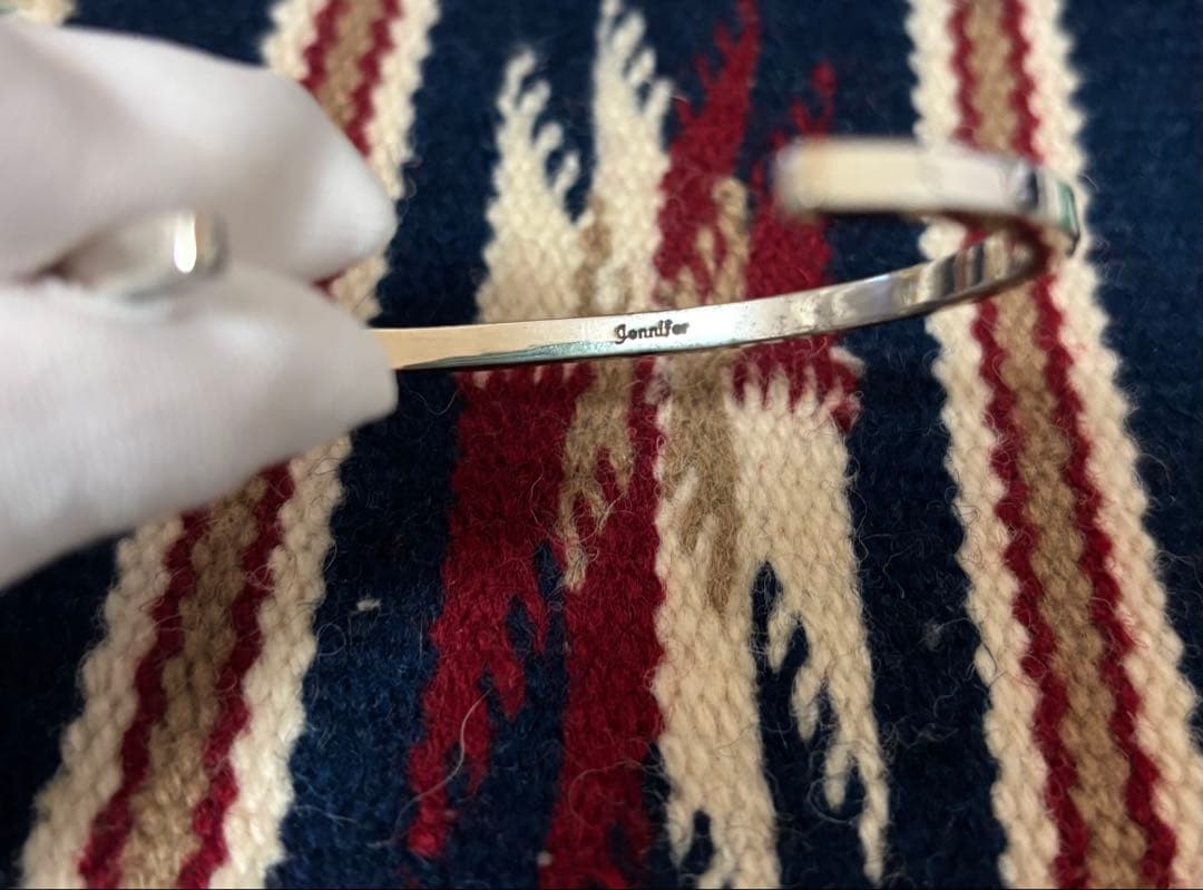 ナバホ族 Jennifer Curtis バングル