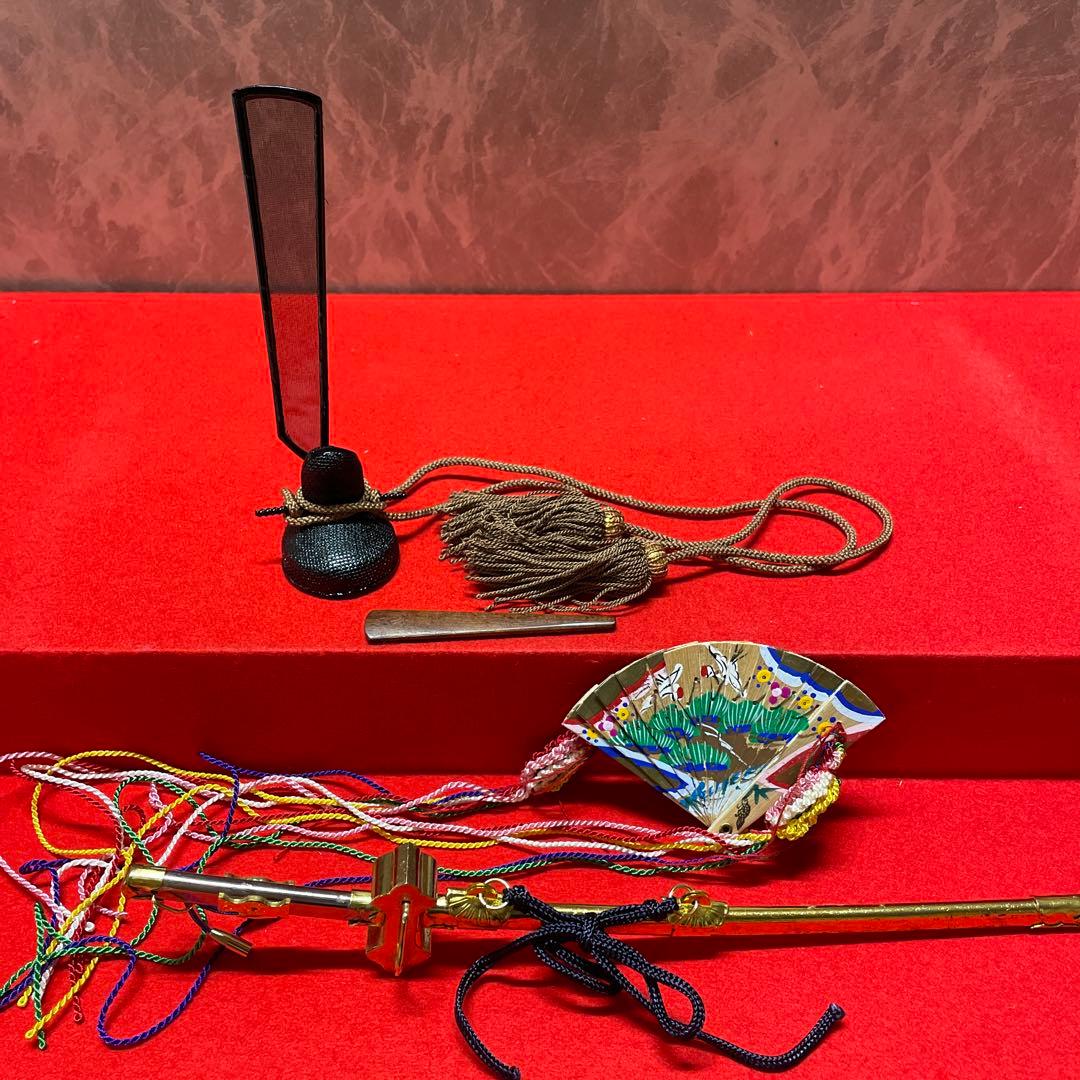 雛人形　親王　道具　持ち物　No.14