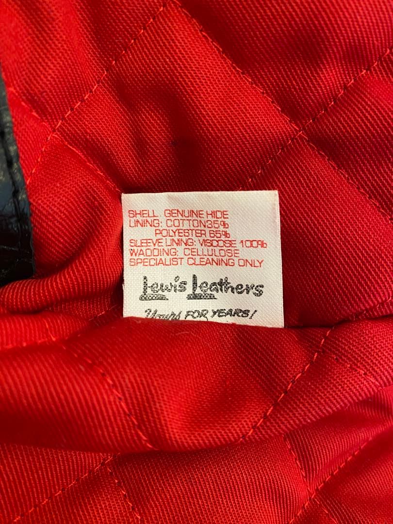 36 Lewis Leathers ルイスレザー ライダースジャケット551 馬