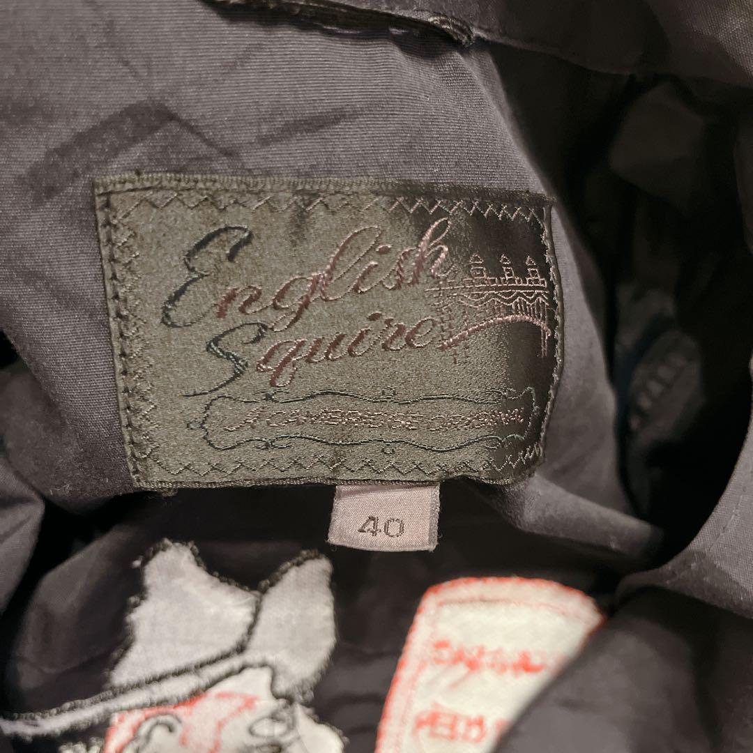 70s English Squire ハリントンジャケット TALON 刺繍