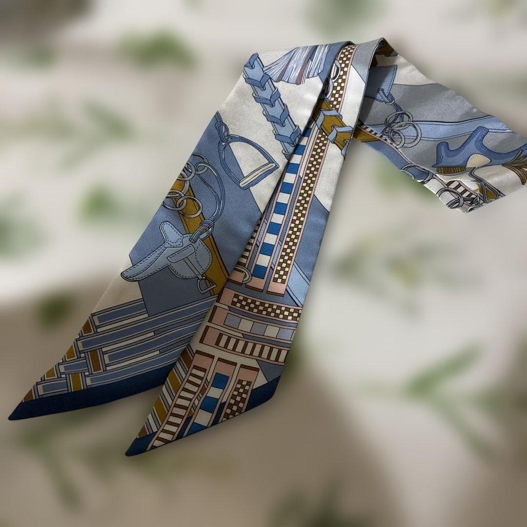 【未使用】エルメス HERMES ツイリー　スカーフ