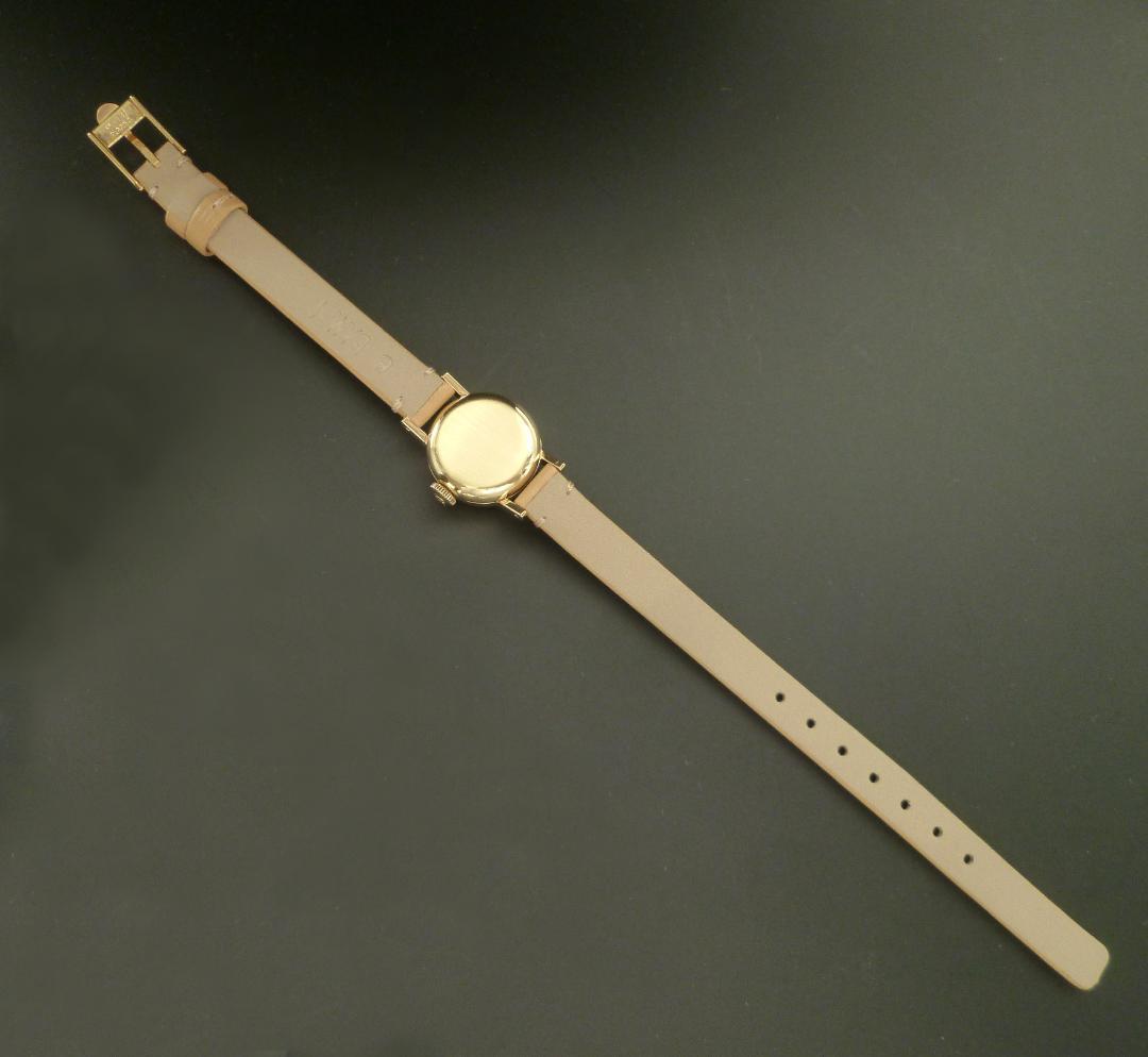 オメガ　1963年 18金無垢　カットガラス　レディース OH済　美品！