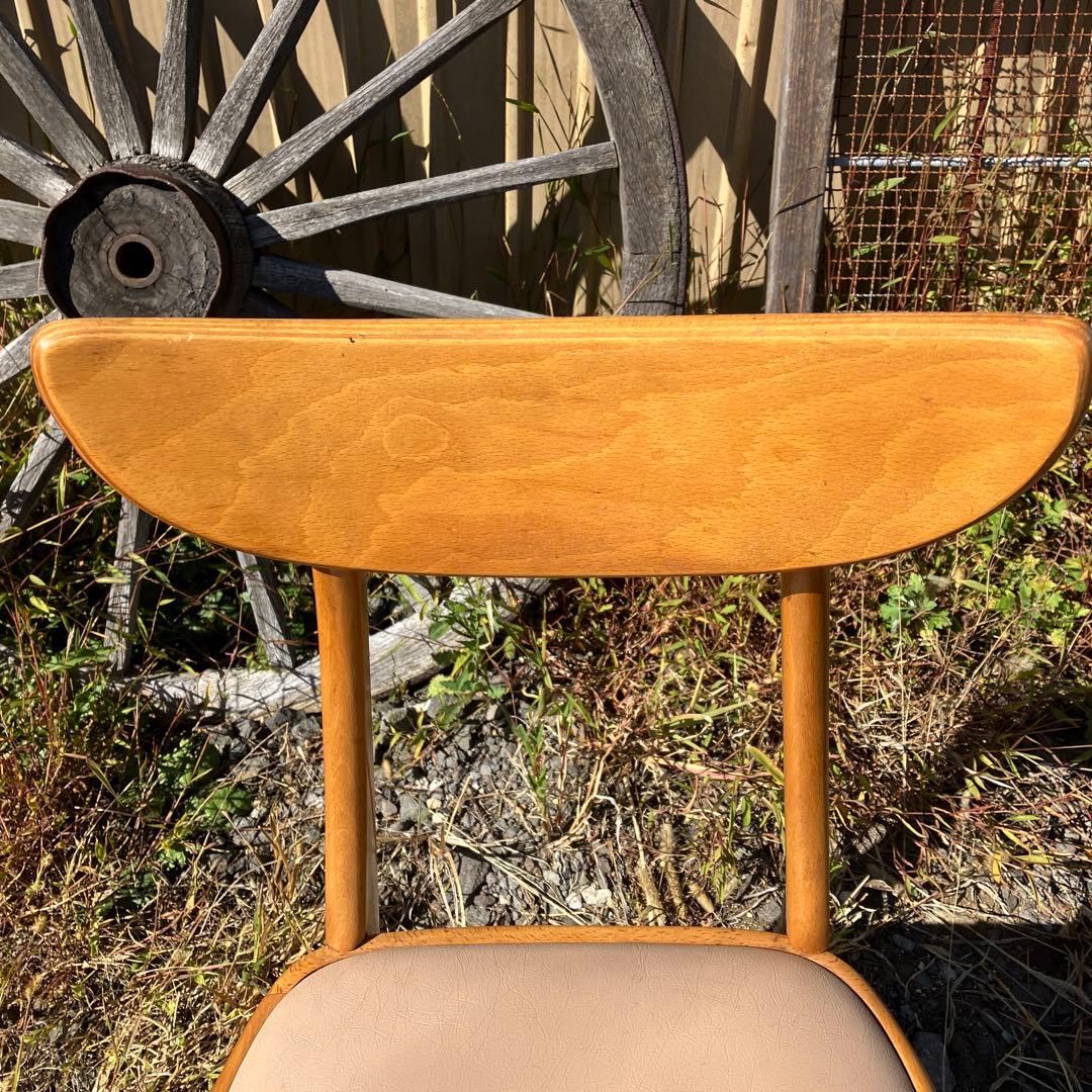 昭和レトロ オールドマルニ 70s デルタチェア マルニ木工 希少 ①