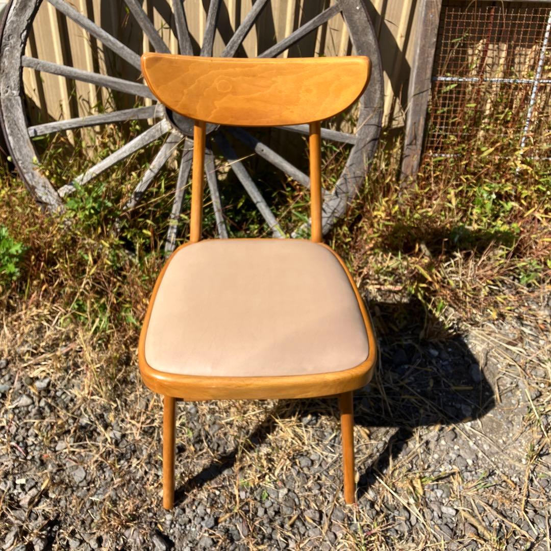 昭和レトロ オールドマルニ 70s デルタチェア マルニ木工 希少 ①