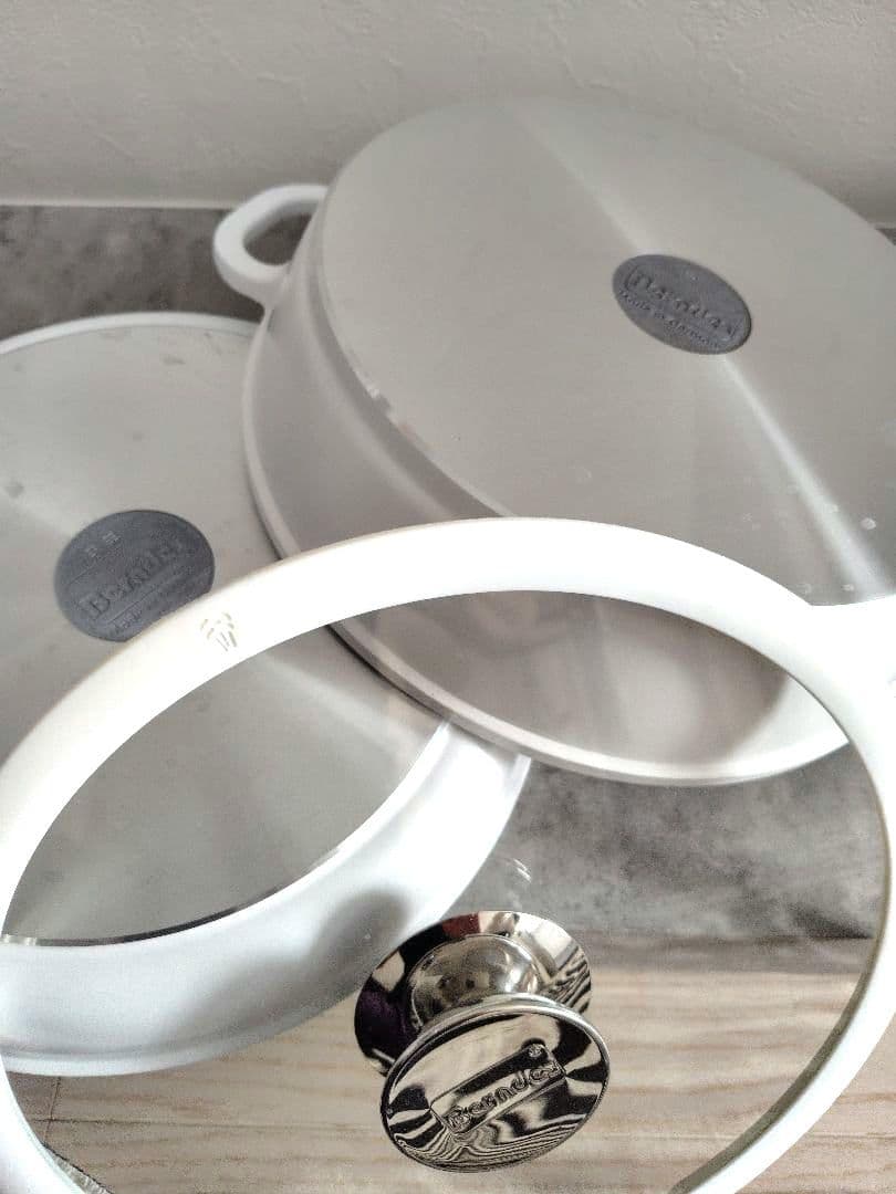 【セット】Berndes フライパン 両手浅型鍋 蓋 ドイツ バーンデス WMF