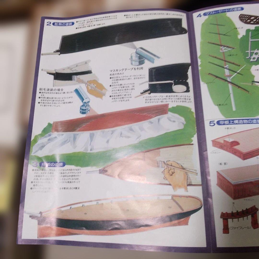 IMAI 1/80 帆船カティーサーク 木製模型キット ほぼ未使用 欠品無し