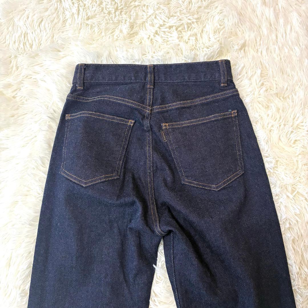 anuans ロールアップデザインデニムパンツ　サイズ0
