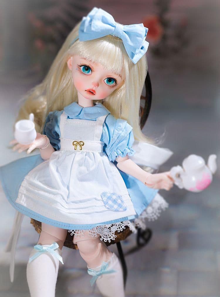W89 BJD 1/6 ドール本体 Nitta　球体関節人形 ハンドメイド
