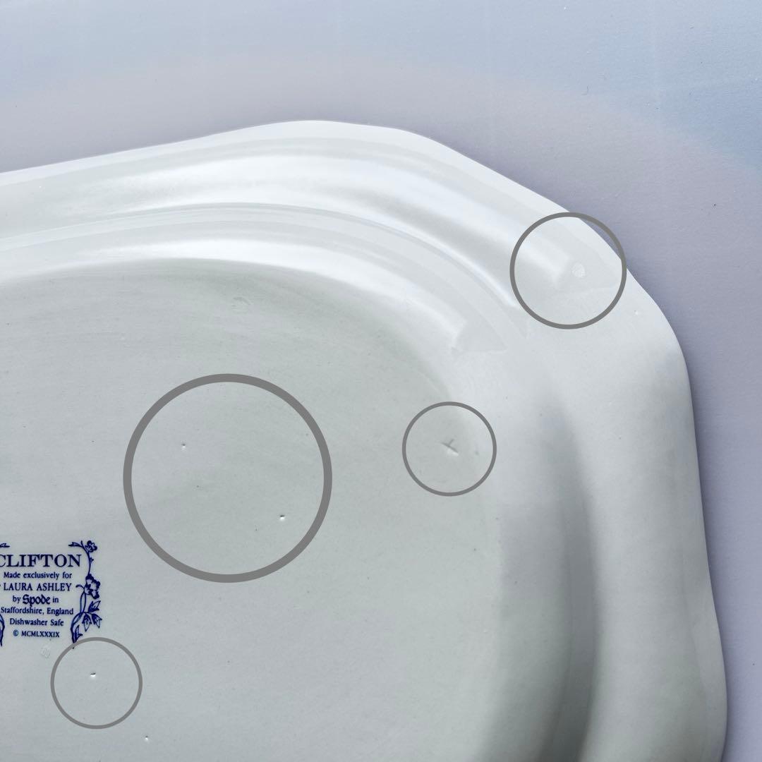 大皿 ローラアシュレイ byスポード クリフトンプレート