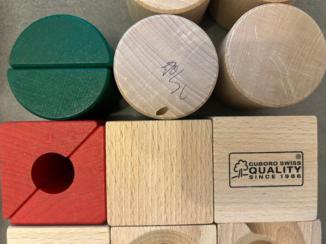 cuboro cugolino キュボロ　クゴリーノ　欠けなし知育