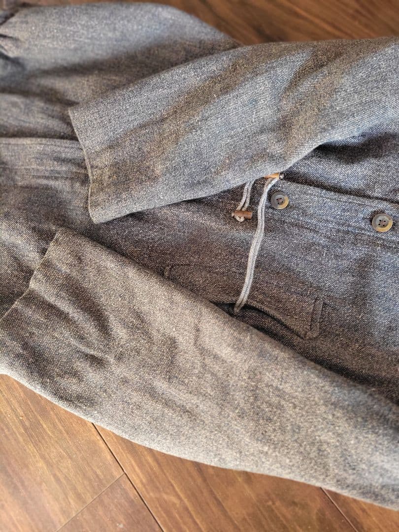 9000→8000 に 45r*p　暖かーいもこもこモッズコート。