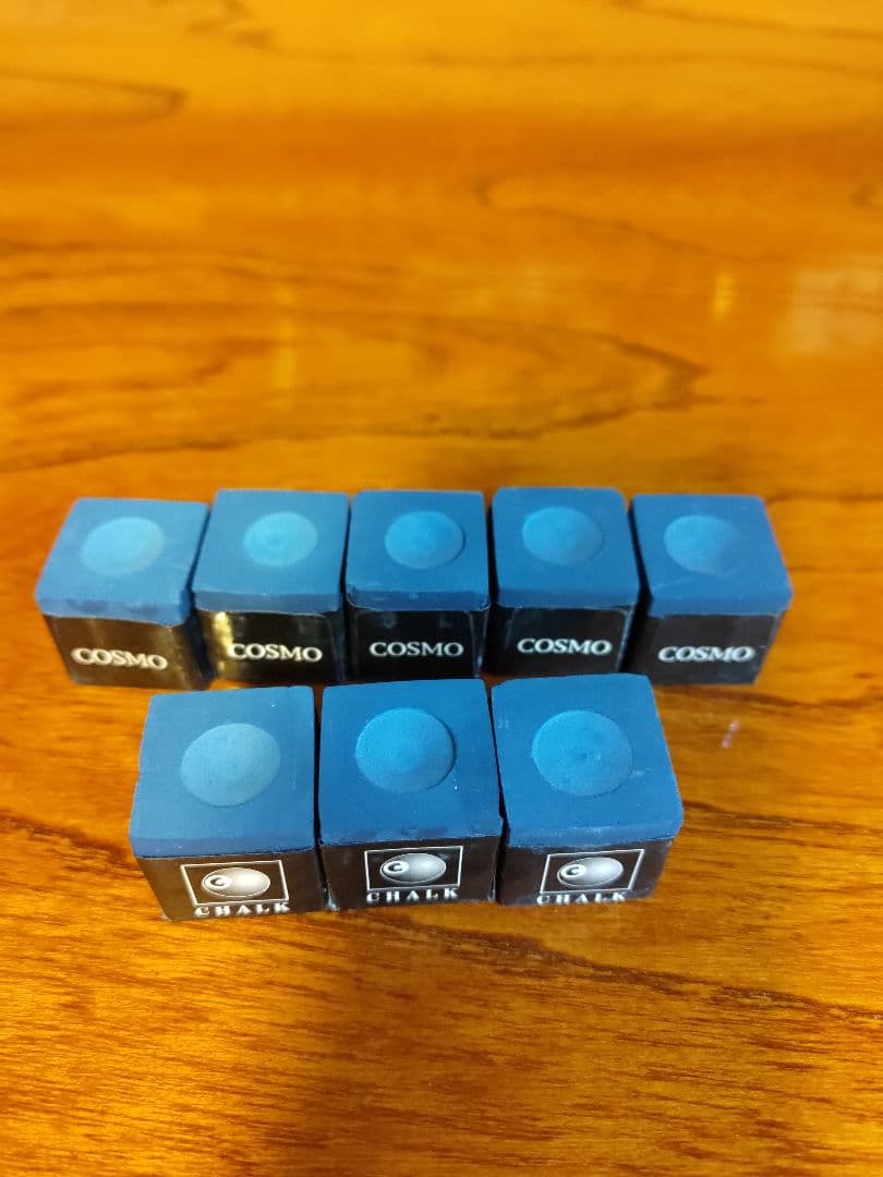 COSMO ビリヤードチョーク 8個セット