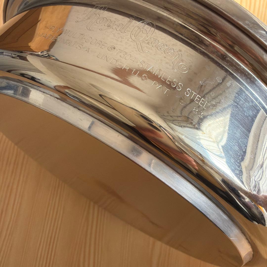 ロイヤルクイーン 小フライパン ガス仕様 美品